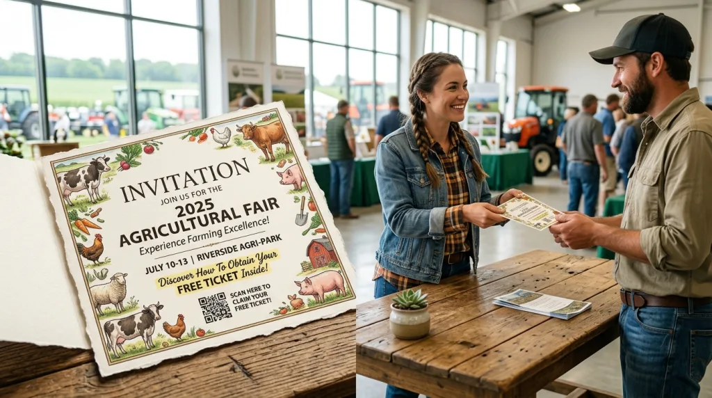 découvrez comment obtenir gratuitement et imprimer votre invitation pour le salon de l'agriculture 2025. suivez notre guide pratique pour ne pas manquer cet événement incontournable.