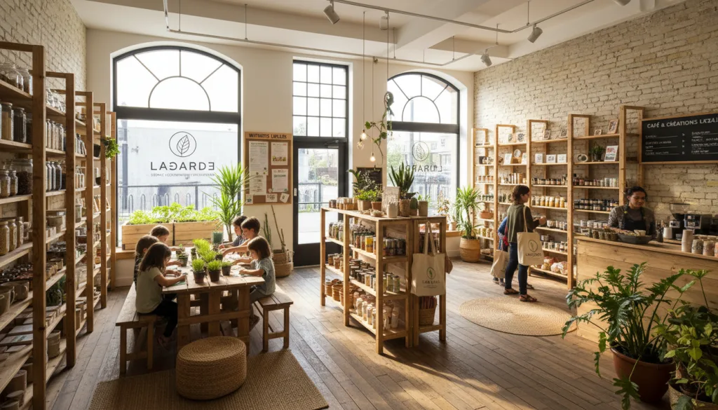 découvrez biocoop lagarde, un ancien magasin bio transformé en un espace éco-responsable dédié à la consommation durable et aux produits naturels.