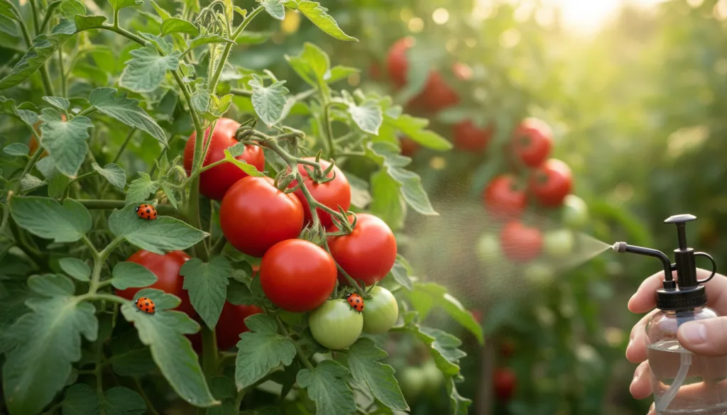 découvrez deux astuces naturelles et efficaces pour éloigner les pucerons de vos plants de tomates et protéger votre jardin sans produits chimiques.