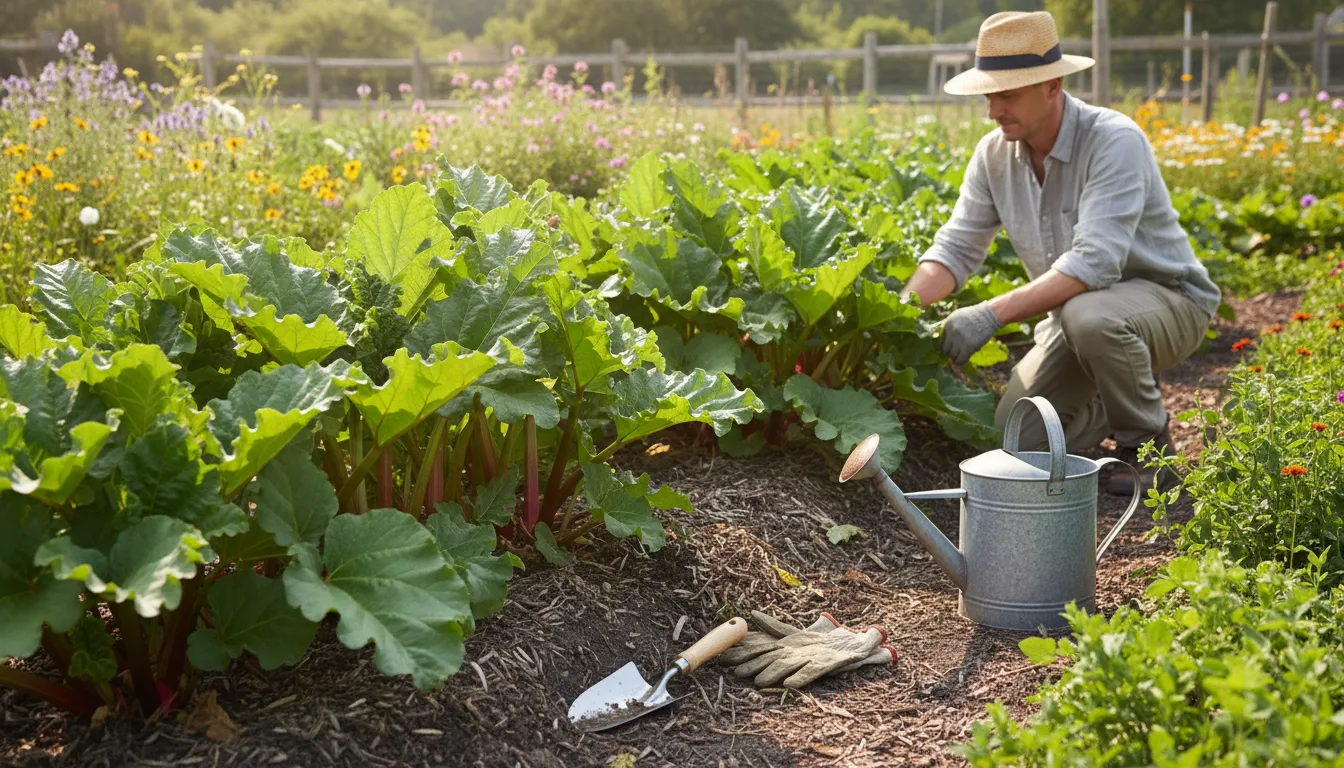 découvrez nos conseils pratiques pour réussir la plantation de rhubarbe dans votre jardin, du choix de l'emplacement à l'entretien pour une récolte abondante.
