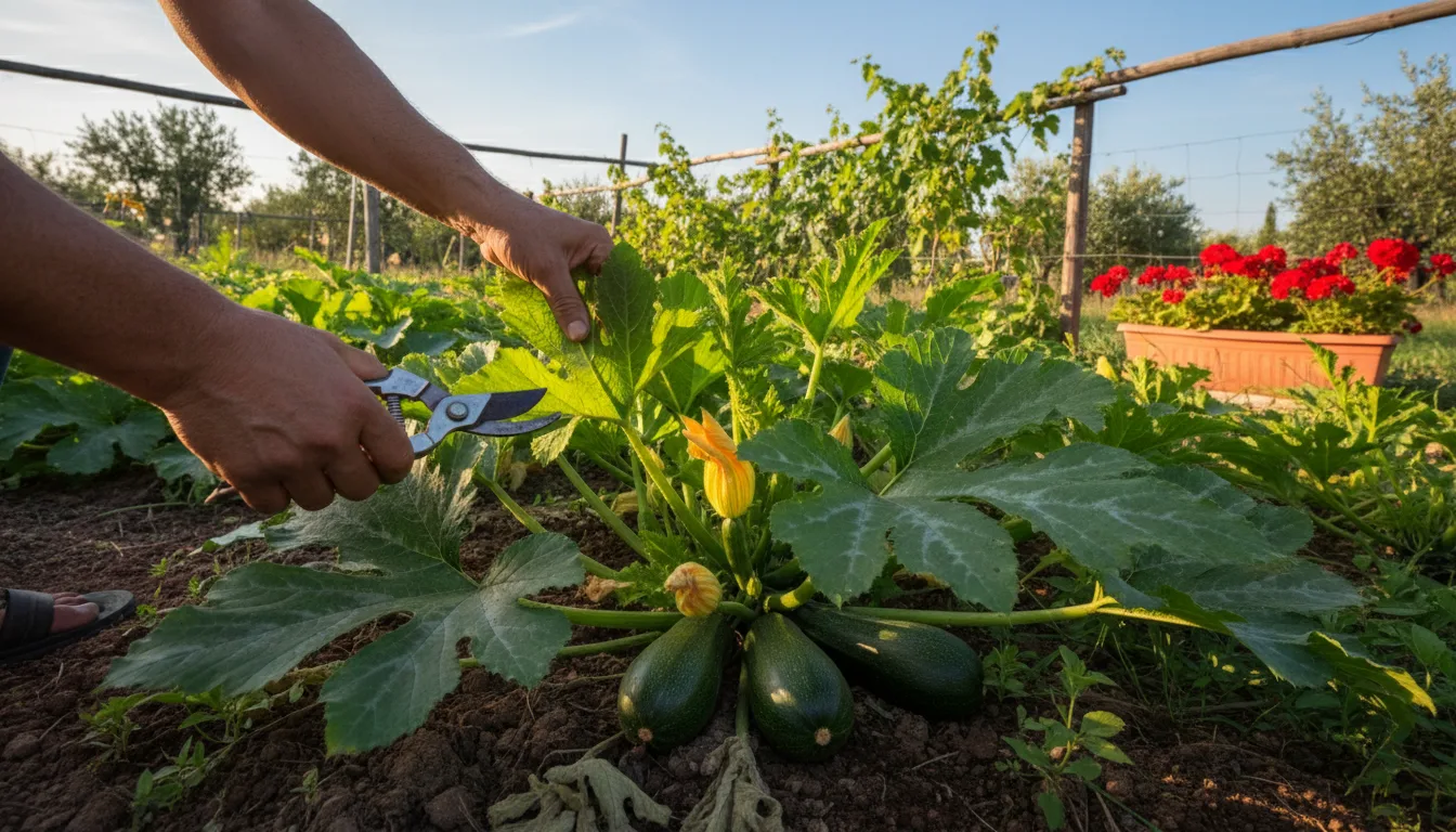 découvrez la méthode sicilienne pour tailler vos courgettes et obtenir des récoltes abondantes tout au long de la saison.
