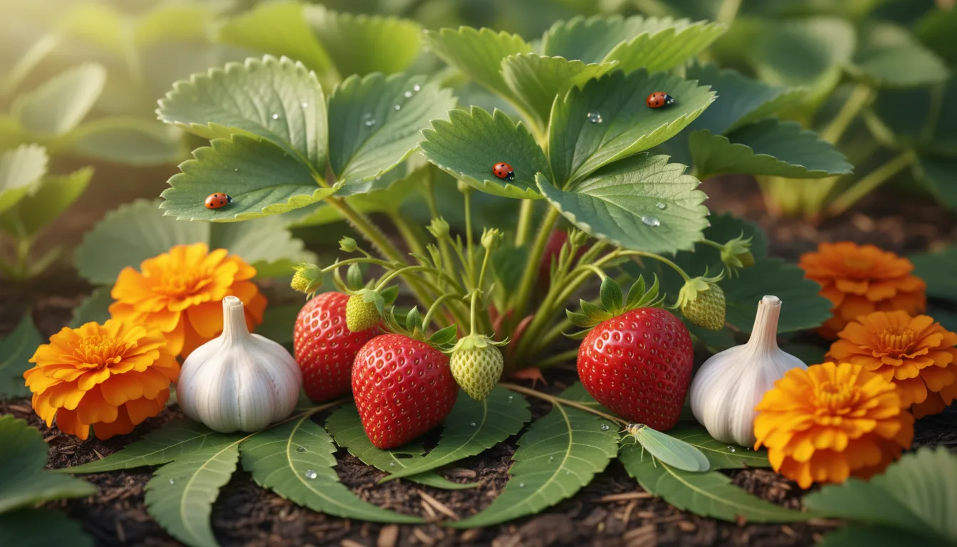 découvrez des astuces naturelles et efficaces pour protéger vos fraisiers contre les insectes sans utiliser de produits chimiques.