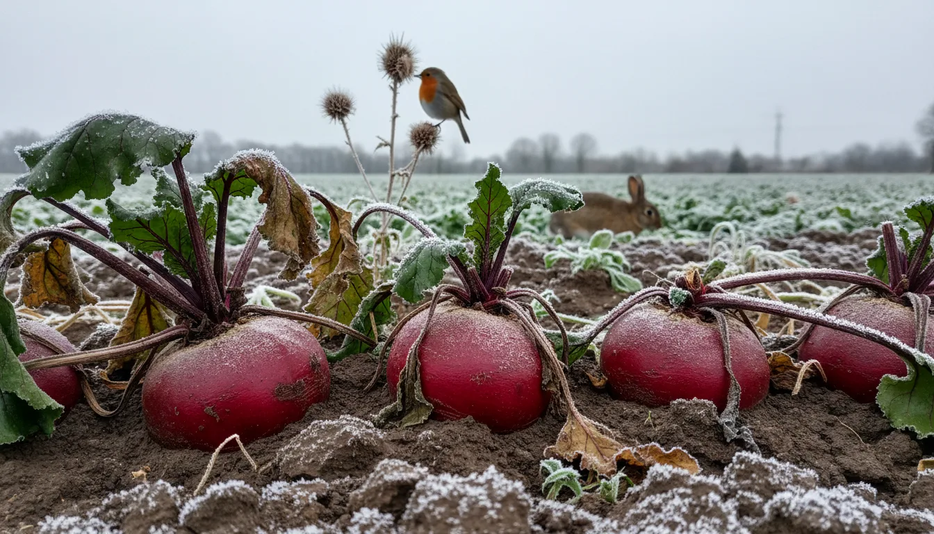 découvrez si les betteraves rouges peuvent rester en terre pendant l'hiver et comment les protéger des gelées pour une récolte optimale au printemps.