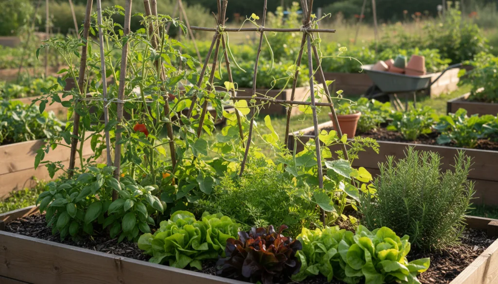 découvrez notre tableau d'association de légumes pour optimiser la croissance de votre potager. apprenez quelles plantes cultiver ensemble pour un jardin sain et productif.