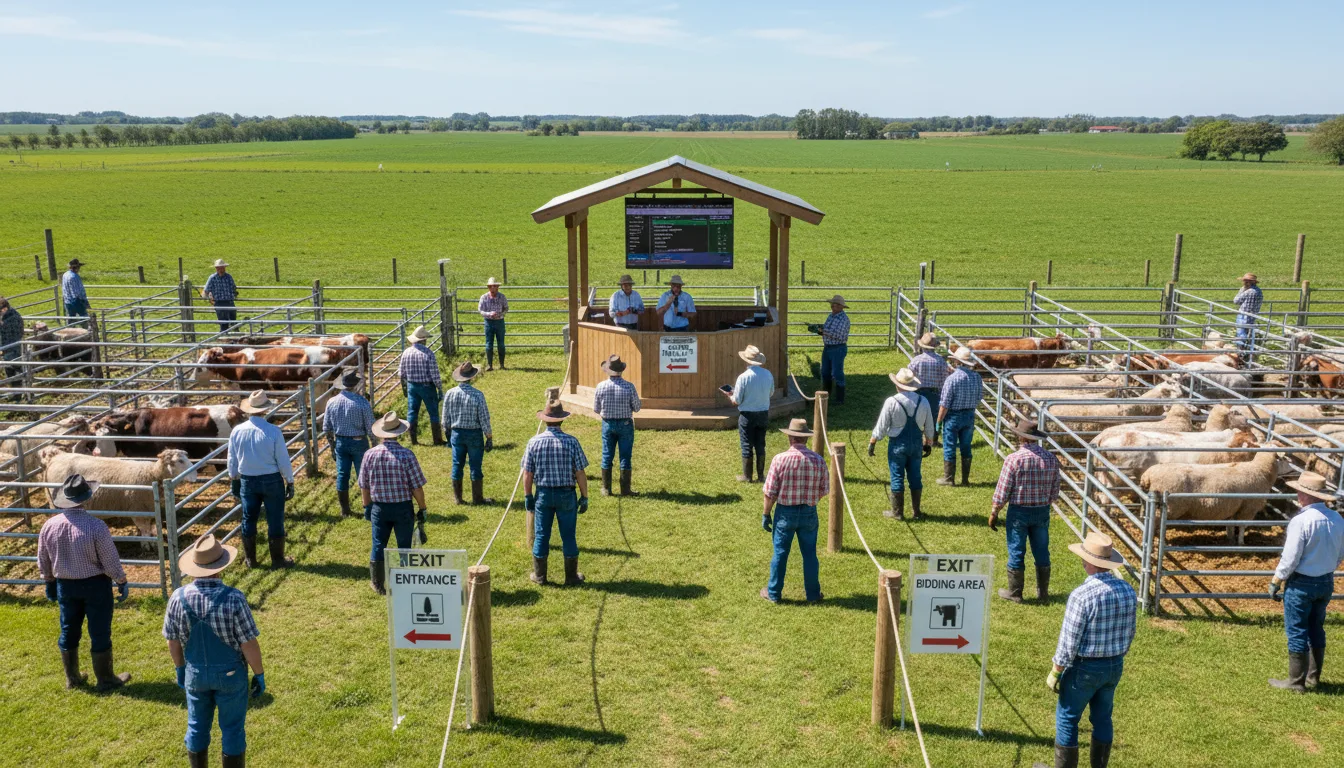 découvrez nos conseils pour participer en toute sécurité à une vente agricole aux enchères et maximiser vos chances d'acquérir le matériel ou le bétail dont vous avez besoin.