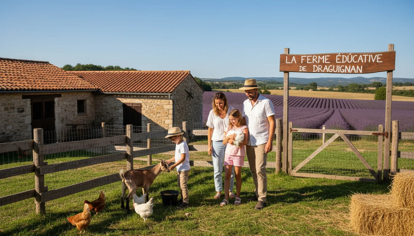 découvrez la ferme pédagogique de draguignan, une destination idéale pour une journée enrichissante en famille alliant découverte, nature et activités ludiques pour petits et grands.