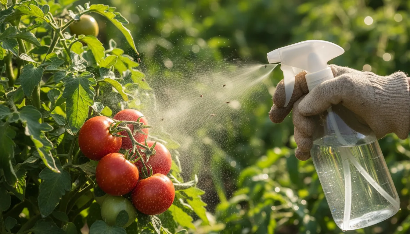 découvrez des méthodes efficaces pour éliminer les moucherons sur vos plants de tomate et protéger votre récolte naturellement.